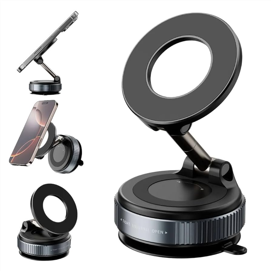 Vacuum Suction Magnetic Bracket